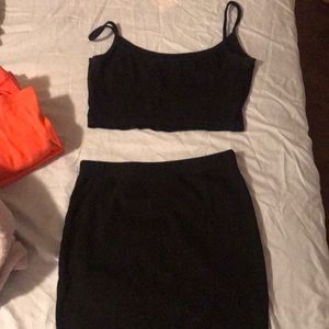 Tank top & skirt set